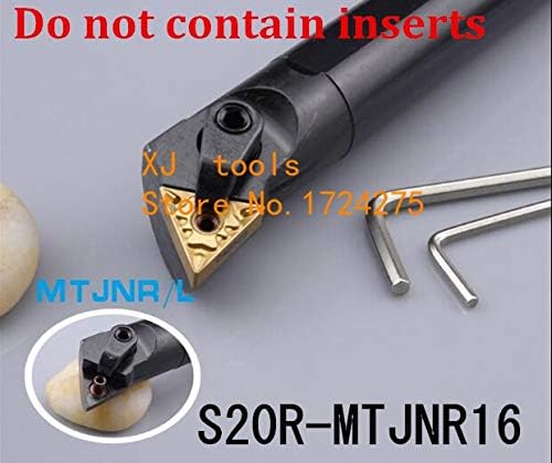 FINCOS S20R-MTJNR16/ S20R-MTJNL16 FERRAMENTAS DE CORTE DE CORTE DE 20MM FERRAMENTAS DE TORRENO CNC TOLTE TORRO TERROTH TOOLS MÁQUINA TERRO DE METAL TOLA BARCO TY TY-: S20R-MTJNR16)