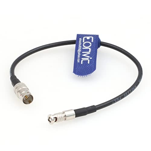 EONVIC MICRO HD-BNC Male para o cabo coaxial feminino BNC padrão para Blackmagic Video Assist 3G 12G