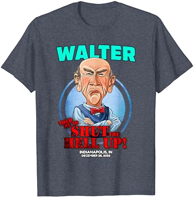 Walter Indianapolis, em camiseta