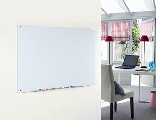 Conjunto de placa de envernomiação de vidro de vidro branco de vidro branco de vidro branco de 3 'x 2' - inclui ímãs, hardware