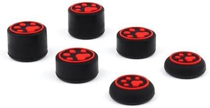 Limentea Cat Paw Silicone Thumb Stick Caps para Sony PS5 PS4 PS3 Xbox One/360 Slim Series X/S Switch Pro gamepad Controller estendido