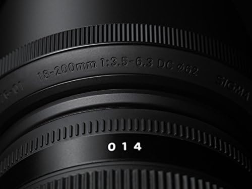 Sigma 18-200mm f3.5-6.3 Contemporary DC Macro OS Lente HSM para Canon