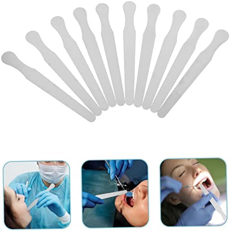 Hemoton 20 PCs PCS Aço inoxidável Tonalidade de lentidade de maquiagem de maquiagem Tool de removedores de cabelo ferramentas