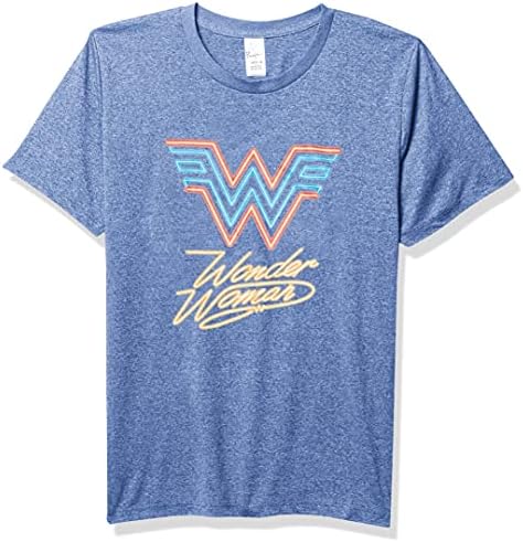 Warner Bros Wonder Woman 2020 Neon Lights Boy's Performance Camiseta