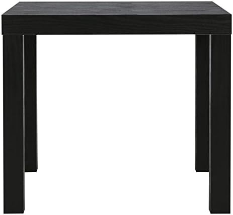 Ameriwood Home Parsons Modern End Table, preto