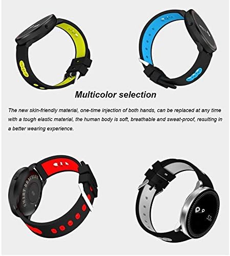 Tela colorida Smart Wrist GPS Barra de posicionamento ao ar livre Múltiplas esportes IP68 Profissional Freqüência cardíaca à prova d'água Smartwatch