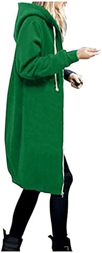Jaquetas mais macias de zíper de primavera mulher mulher sólida esbelta com capuz com capuz de capuz extra clássico de algodão