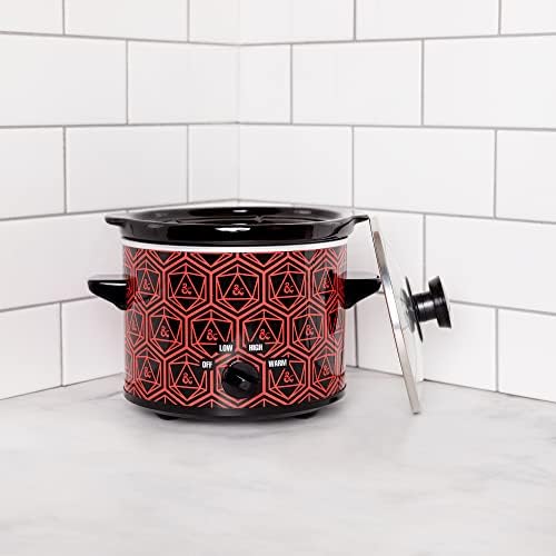 Marcas estranhas Dungeons and Dragons 2qt Cooker Slow - Cozinhe com seu jogo de fantasia clássica favorito