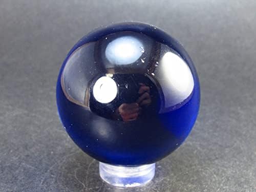 Bola de esfera de vidro azul fino da Califórnia - 1,5 - 78,2 gramas