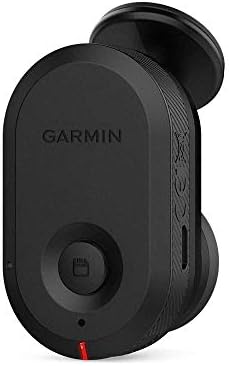 Garmin Dash Cam mini, camada de carro do carro, lente grande angular de 140 graus, captura imagens HD de 1080p, muito compactas com