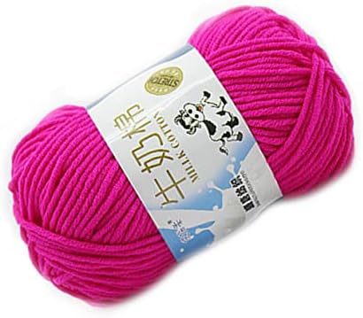 Fios grossos de homoyoyo para tricô de fio macio de fios grossos para fazer crochê de fio de algodão de algodão de algodão
