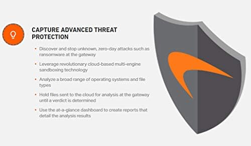 Sonicwall 1yr Capture Avançado Ameaças Serviço de Proteção à NSA 2700 Series