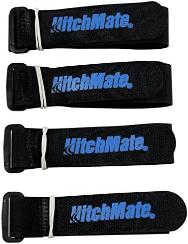 Heininger Hitchmate 4083 Quickcinch Black 21 Hook and Loop Soft Strap,