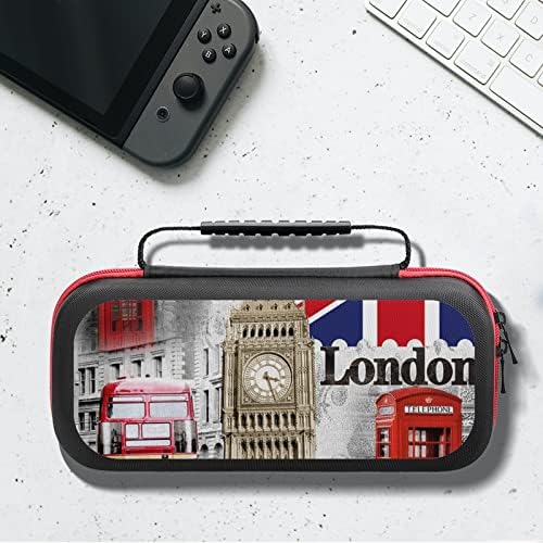 London Big Ben UK British Bandless Carting Case para trocar bolsa de armazenamento portátil