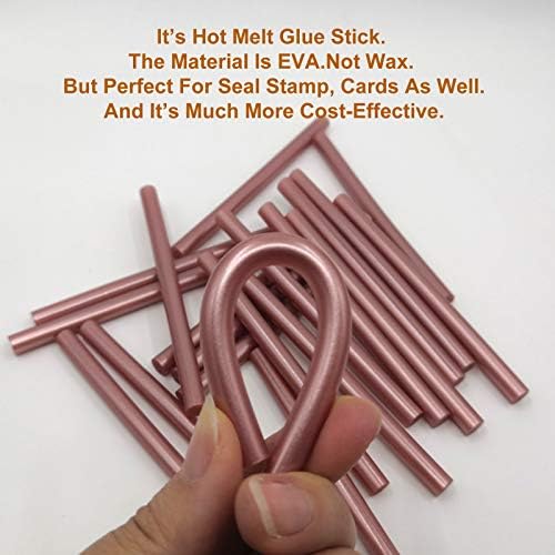 Varacl Hot Melt Glue Seleting Sticks para Cartelo de vedação de cartas - Ótimo para convites de casamento, envelopes de cartões, correio