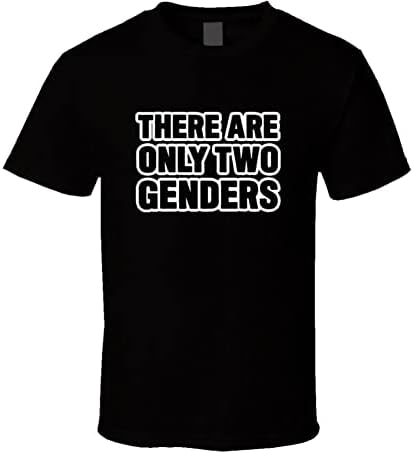 Existem apenas dois gêneros tee masculino e feminino camiseta do dia da mãe dos homens