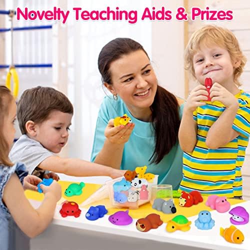 Hinzer 72pcs mochi brinquedos squishy 6 mole kawaii squishies para crianças favores de festas suprimentos de sala de aula recompensas