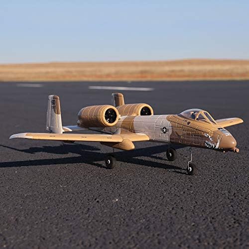 E-Flite RC Airplano UMX A-10 Thunderbolt II 30mm EDF BNF Bateria de transmissores básicos e carregador não incluído no AS3X e Selecionar