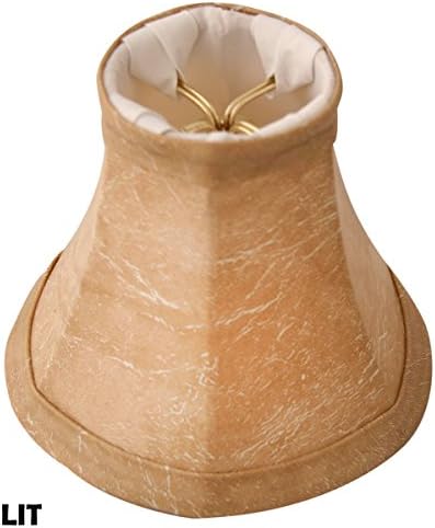 Royal Designs, Inc. CS-106MT Clipe sobre a lâmpada do lustre do Empire Chandelier, Mouton