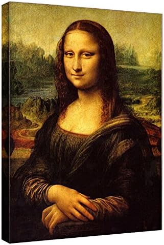 EliteArt-Mona Lisa de Leonardo DaVinci Pintura a óleo Reprodução