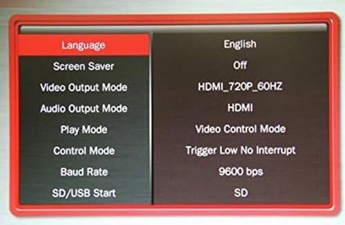 MedeaWiz® DV-S1 Sprite® Looping HD Media Player-Repetidor de vídeo de áudio sem costura 1080p 60Hz HDMI, NTSC e PAL Saídas-entrada