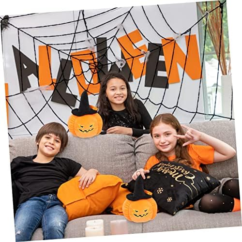 Travesseiros de pelúcia de brinquedo travesseiros de halloween decoração de halloween halloween brinquedos de pelúcia desenho animado abóbora pelushies