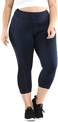 Leggings ativos de altura da Uoohal feminino