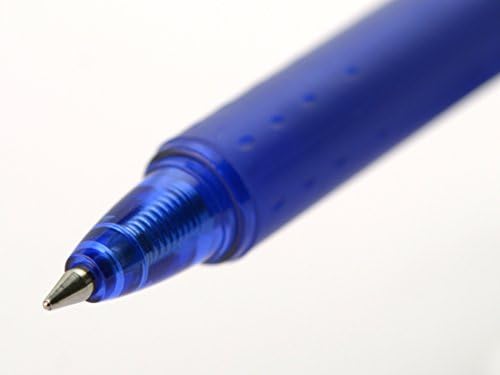 Piloto Frixion Clicker apagável Rollerball retrátil 0,7 mm de ponta com três recargas - azul, caneta única