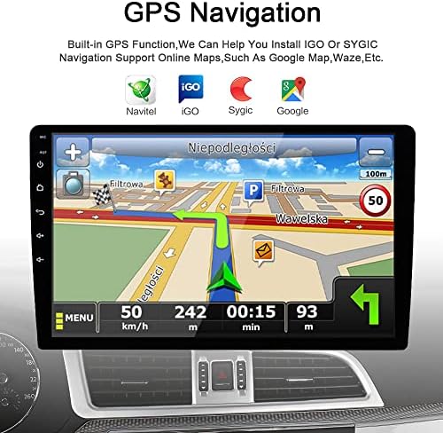 Para Toyota Highlander Radio 2009-2014 Rádio estéreo de carro Android 12 UNIDADE DE CABEÇA Bluetooth sem fio Bluetooth embutida