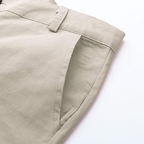 Miashui 10 estrelas Cantura full Troushers Full's Casual Solid Solid Mid Length Fashion Pant calça masculina Banda 1