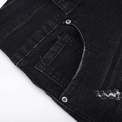 Lmdudan shorts jeans femininos casuais cinto mid ripped shorts jeans de jeans solteiros de jeans curtos leves e leves com