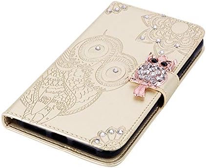 Isadenser Samsung A21S Caso Galaxy A21S Caso para mulheres Glitter Bling Diamond Case com cartões Caixa de caixa de