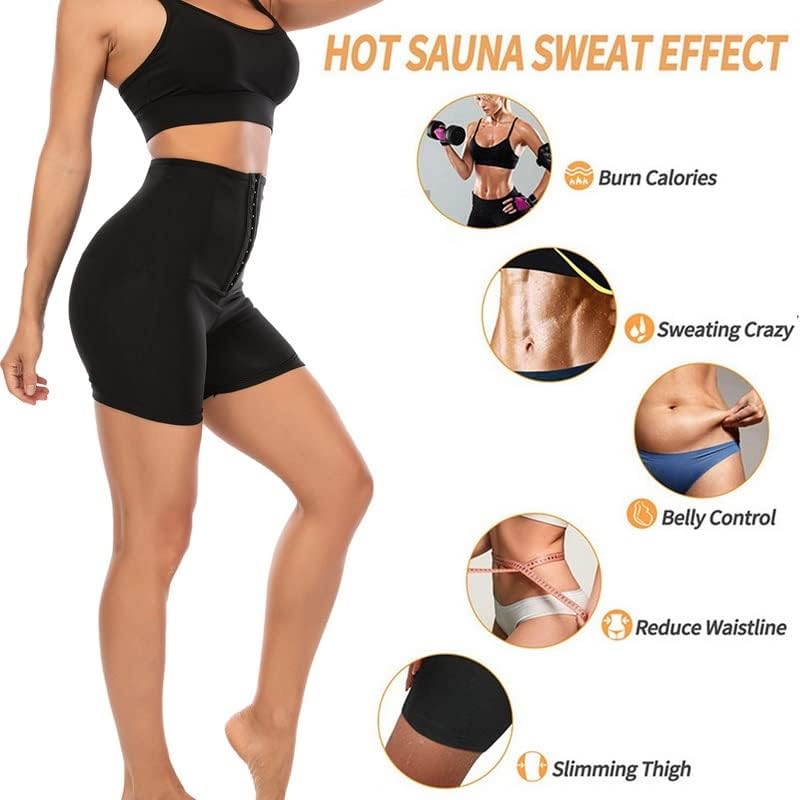 EODNSOFN Treinador da cintura Saiuna Suits Termo Sweat Tank Tops Shaper Body Slimming Thatwear