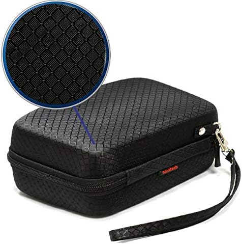 Navitech Black Hard GPS Carting Case Compatível com Garmin Nuvi 465/465T 4.3