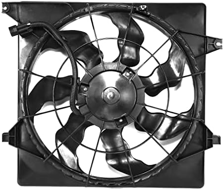 Conjunto do ventilador do radiador de estilo de motor de automóvel de DNA compatível com 16-18 Kia Sorento 2.0T, OEM-RF-1171