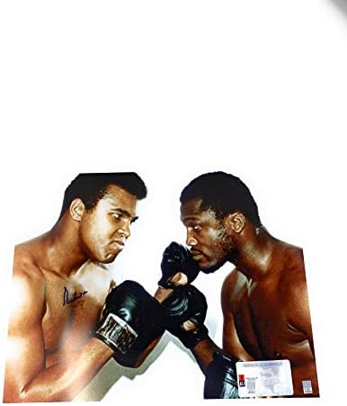 MUHAMMAD ALI BOXING AUTOGRAFIA AUTOGRAFIA 16X20 Photo Photo W Joe Frazier Ali Authentic Coa & Holograma