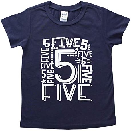 Panqueca panqueca crianças 5º aniversário camisa menina menina de quinto aniversário presente de camiseta