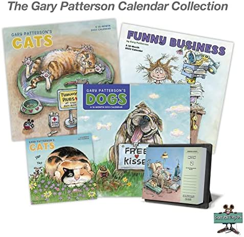 2023 Gary Patterson's Cats Monthly Wall Calendar, 16 meses, 12 x 12