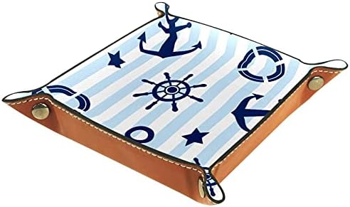 Halidey Ocean Anchor Compass Stripe Dice Dus Dice Bandeja - PU DICE DICE BANDS