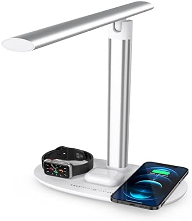 LHLLHL LED TABLE Lâmpada sem fio carregador de telefone Telefone assistir sem fio Carregamento Smart Charging Usb Saída USB