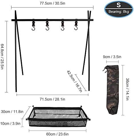 Painéis de cozinha de panela externa huiop com saco de saco sob stand stand stand suporte de suporte de suporte de 8 kg