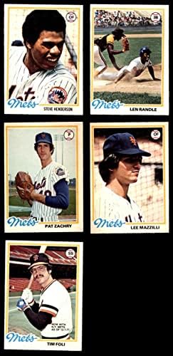 1978 O-Pee-Chee New York Mets perto da equipe definida no New York Mets Ex Mets