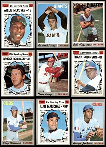 1970 Topps Baseball próximo ao conjunto completo VG/Ex+