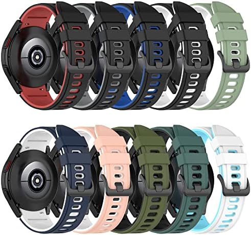 Ahgdda 20mm sem lacunas banda de relógio inteligente oficial para Samsung Galaxy Watch 4 Classic 46 42mm/relógio