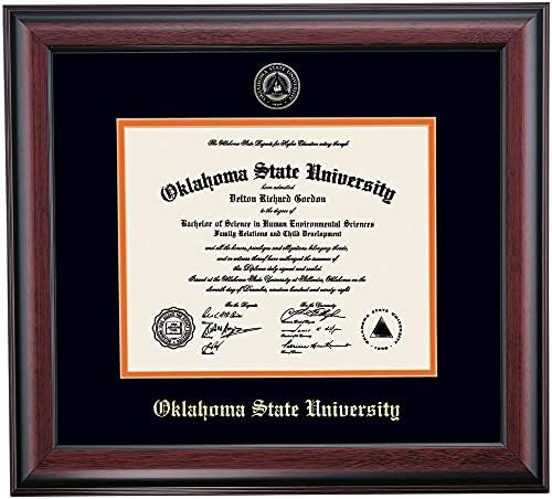 OCM Diplomadisplay Frame Tradicional para Oklahoma State University Cowboys | Certificados de diploma 8-1/2 x 11