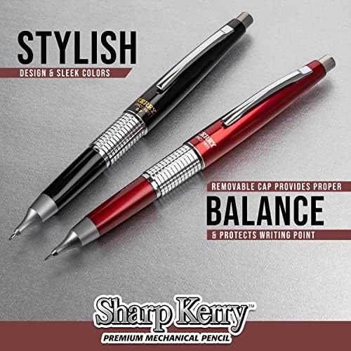 Lápis mecânicos de Kerry Sharp Kerry, barril rosa, 1 caneta