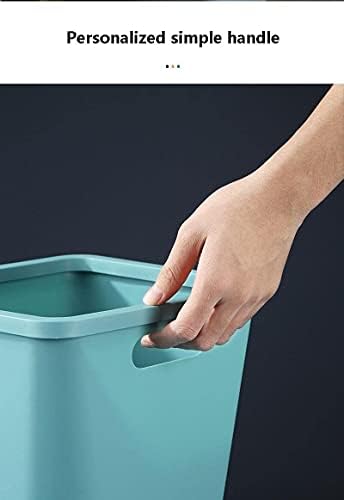 Lixo de lixo wxxgy lata de lixo sem tampa de lixo de estilo minimalista pode residir em casa cesta de papel de lixo adequado para