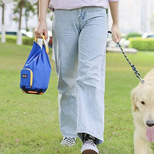 IPETBOOM 1PC Bolsa dobrável Camping Weekend Storage Capacidade ao ar livre Piquennic grande para organizador Bolsa de tratar bolsa Bucket multifuncional Acessórios para cães Bolsa de tanque de tanque portátil e comida