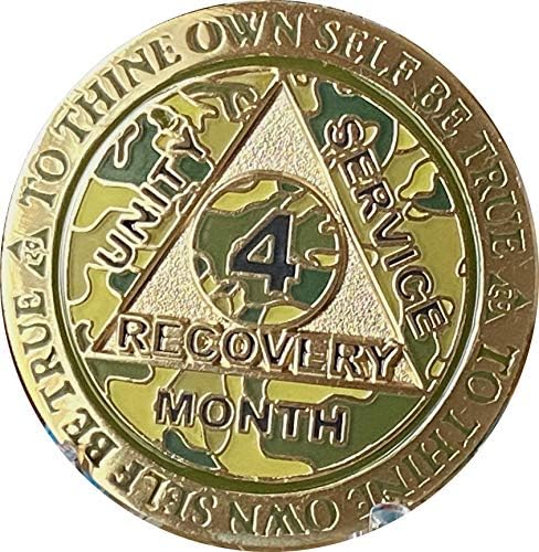 4 meses AA Medallion Reflex Camo Gold Camouflage de 120 dias CHIP COLOR