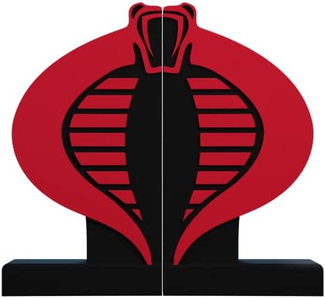 G.I. Joe Cobra logotipo BookEnd
